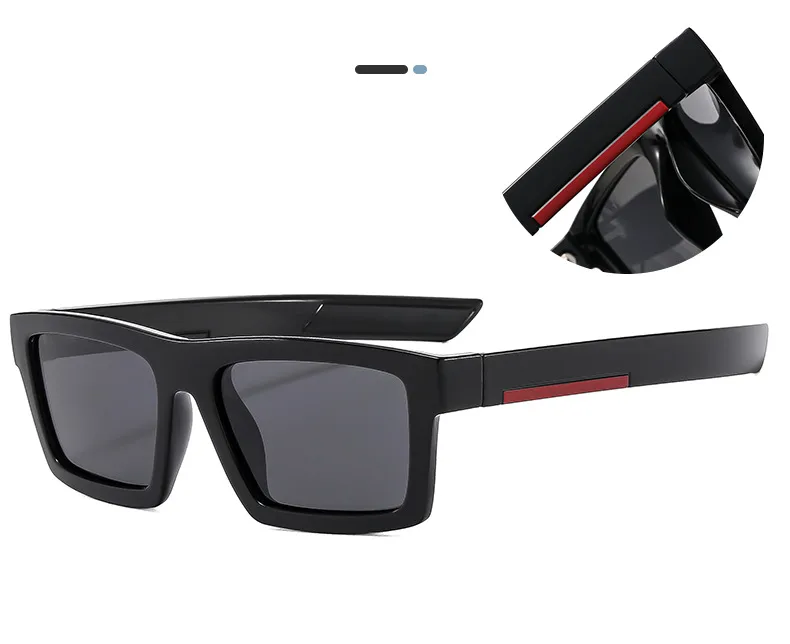 Casual Elegant Solid Color Pc Square Full Frame Glasses display picture 2