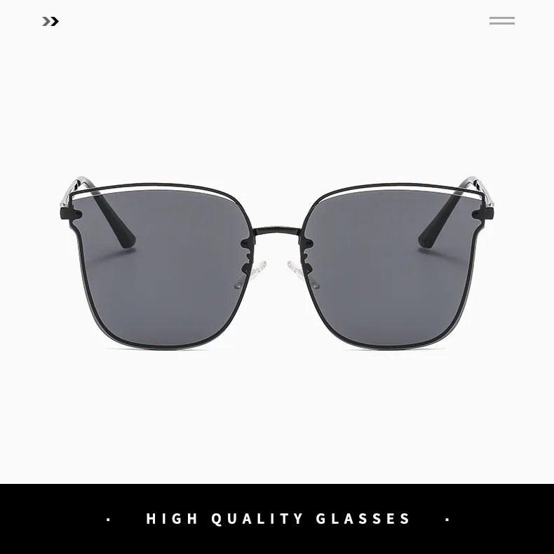 Casual Commute Solid Color Pc Square Full Frame Glasses display picture 3