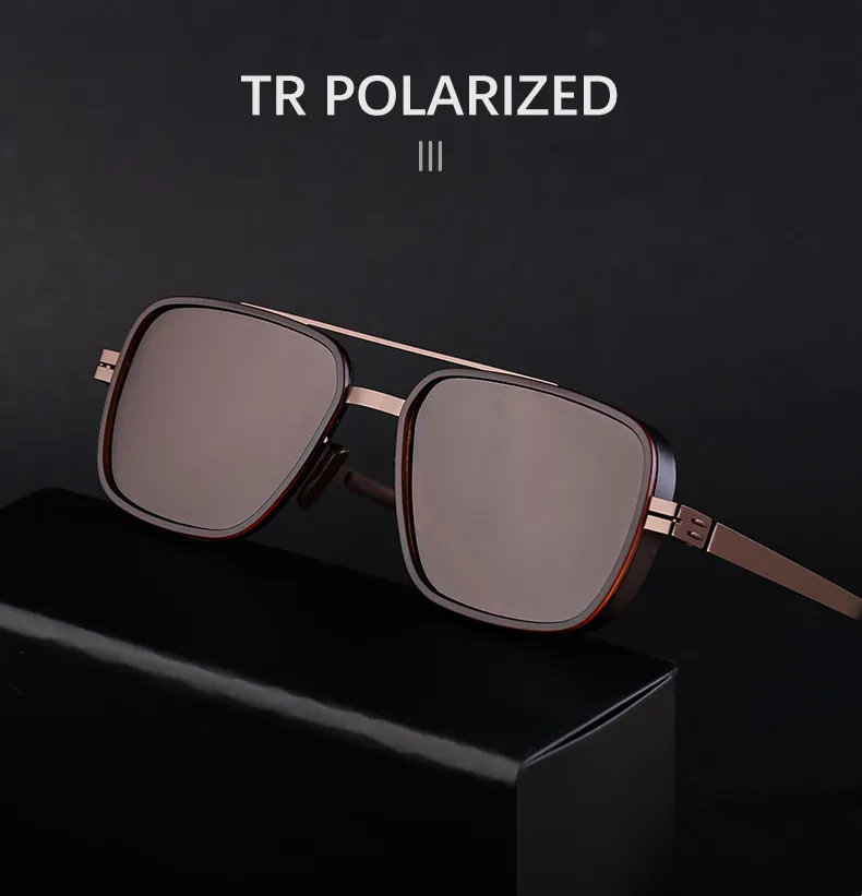 Streetwear Geometric Pc Square Full Frame Glasses display picture 5