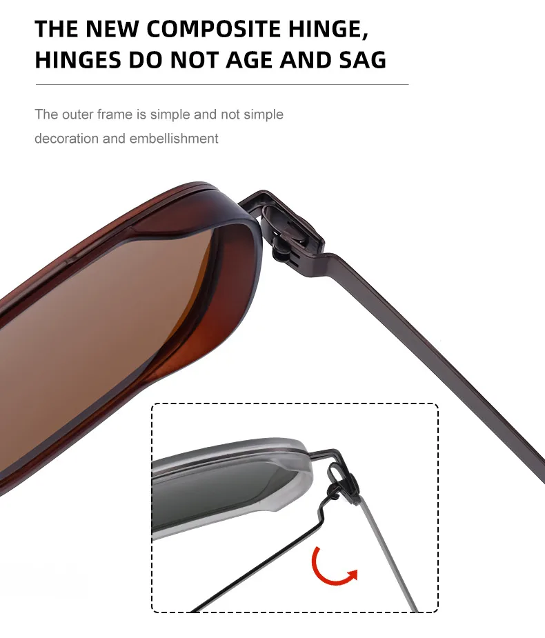 Streetwear Geometric Pc Square Full Frame Glasses display picture 10