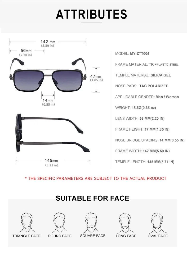 Streetwear Geometric Pc Square Full Frame Glasses display picture 13