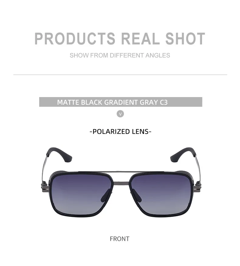 Streetwear Geometric Pc Square Full Frame Glasses display picture 14