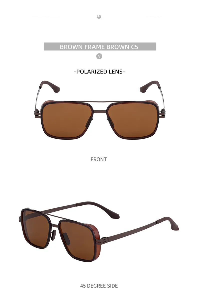 Streetwear Geometric Pc Square Full Frame Glasses display picture 16