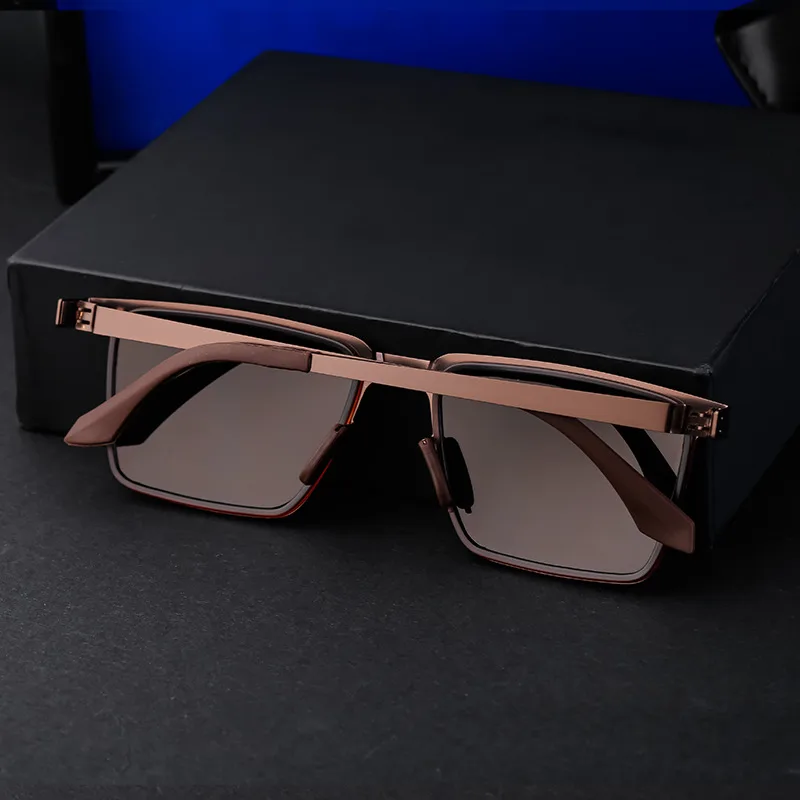Streetwear Geometric Tac Square Full Frame Glasses display picture 3