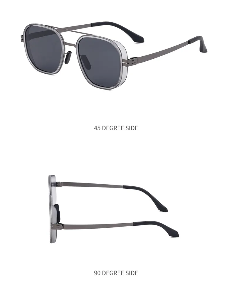 Streetwear Geometric Tac Oval Frame Full Frame Glasses display picture 15