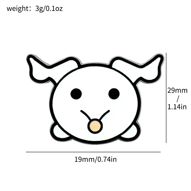 Cartoon Style Cute Funny Clown Ghost Skull Alloy Stamping Stoving Varnish Plating Unisex Brooches display picture 7