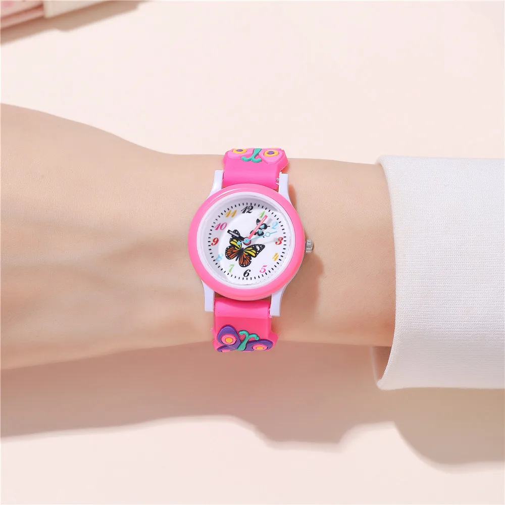 Cute Butterfly Buckle Quartz display picture 2