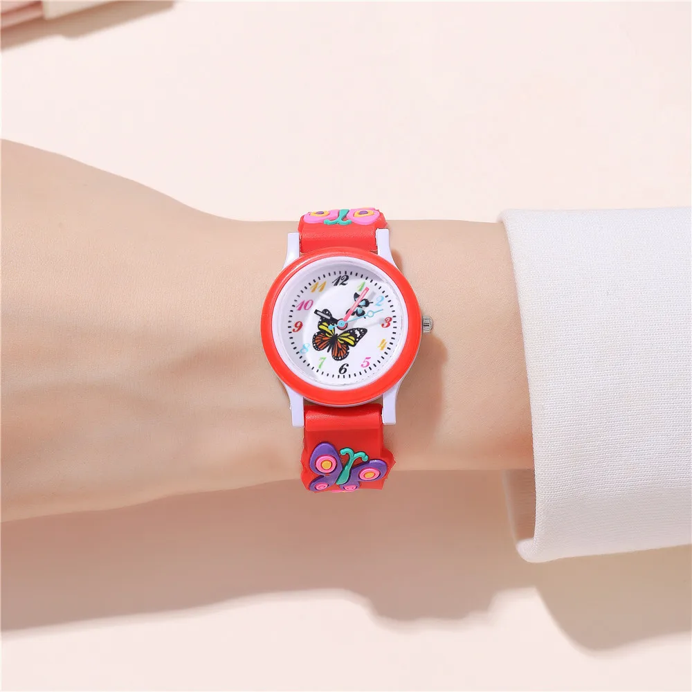 Cute Butterfly Buckle Quartz display picture 3