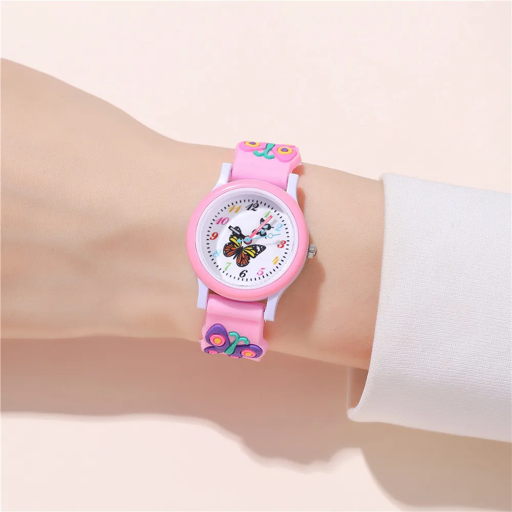 Cute Butterfly Buckle Quartz display picture 4