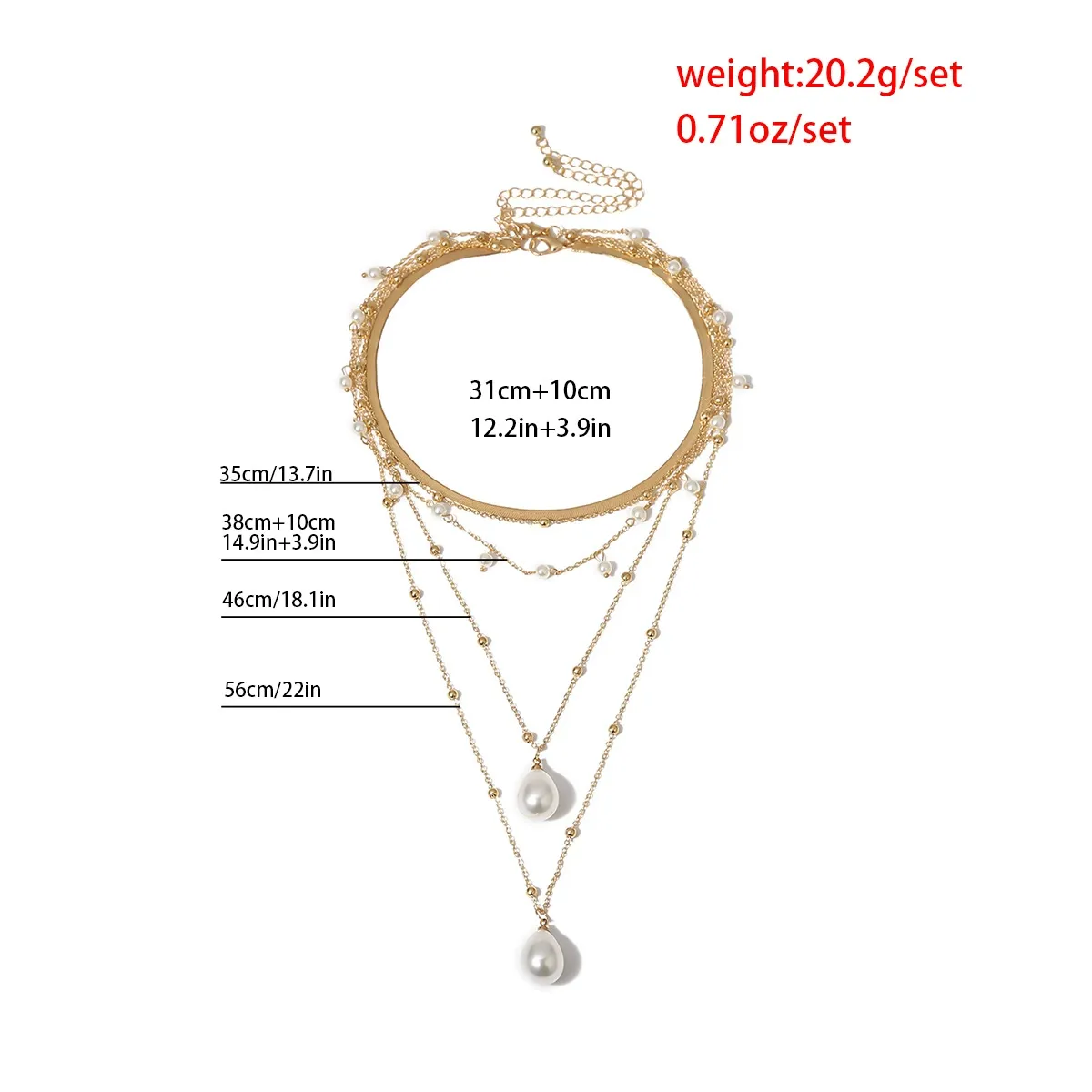 Elegant Glam Vintage Style Round Heart Shape Eye Imitation Pearl Alloy Women's Layered Necklaces Pendant Necklace display picture 56