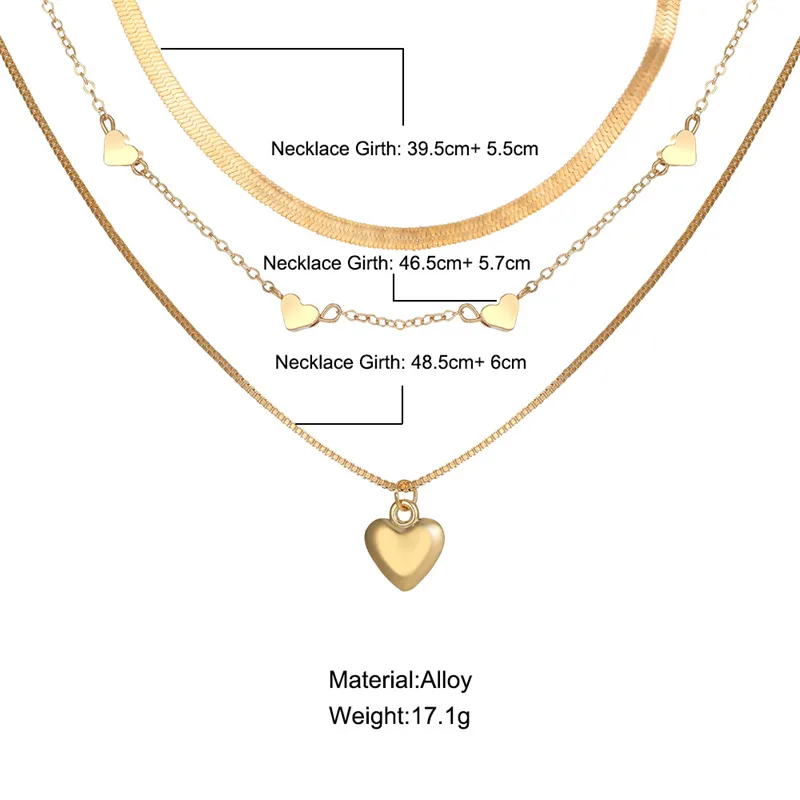 Elegant Glam Vintage Style Round Heart Shape Eye Imitation Pearl Alloy Women's Layered Necklaces Pendant Necklace display picture 61