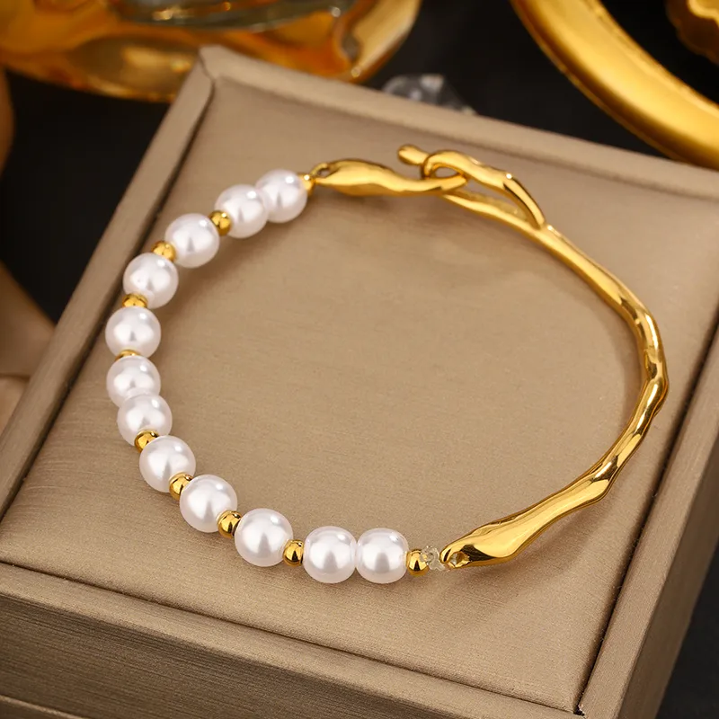IG Style Sweet Geometric 304 Stainless Steel Women's Bracelets display picture 3