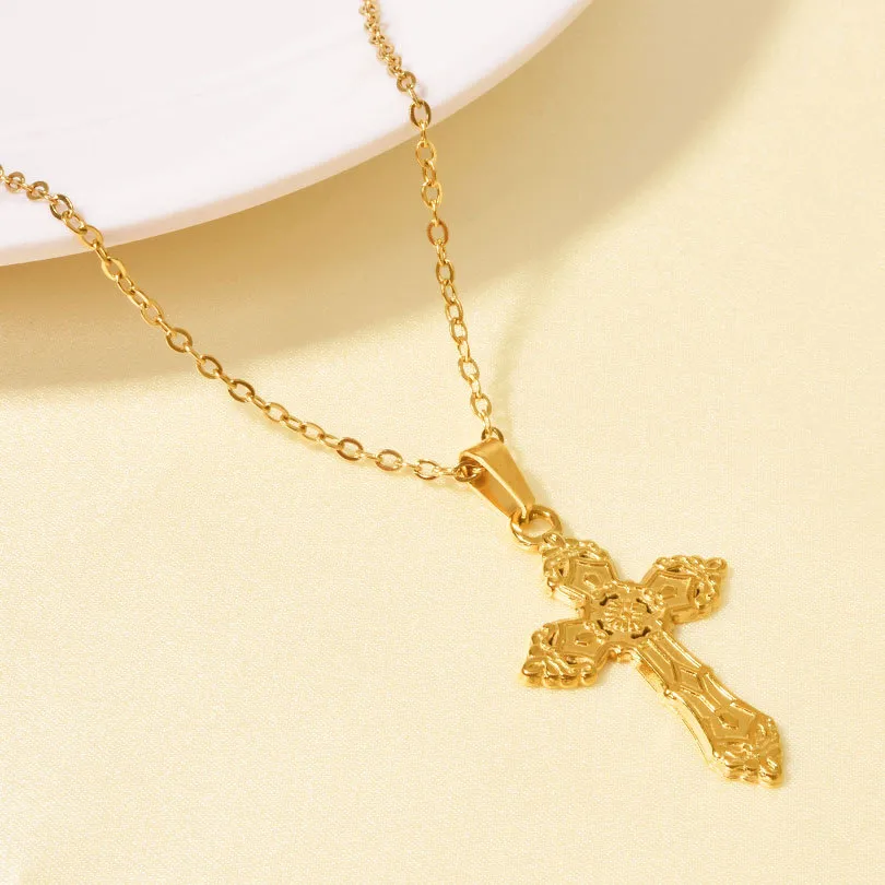 Vacation Simple Style Solid Color 304 Stainless Steel Plating Unisex Pendant Necklace display picture 3