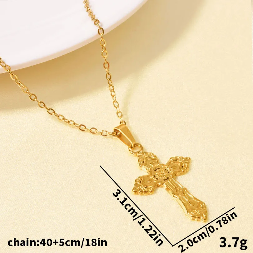 Vacation Simple Style Solid Color 304 Stainless Steel Plating Unisex Pendant Necklace display picture 4