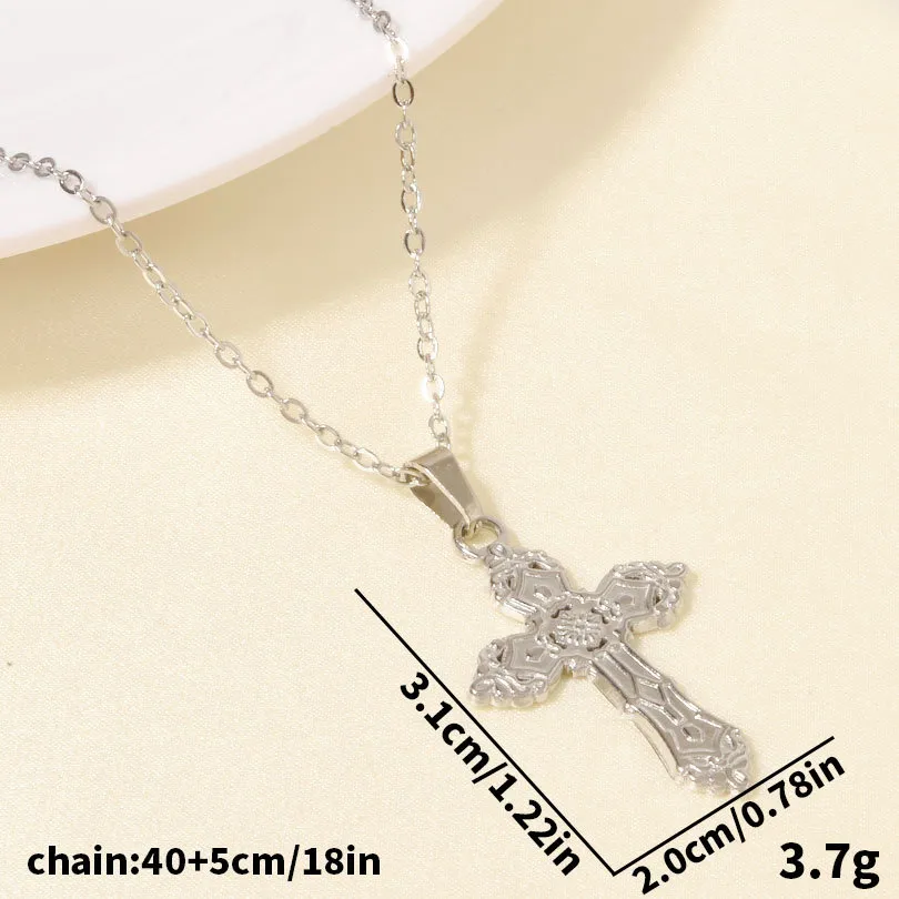 Vacation Simple Style Solid Color 304 Stainless Steel Plating Unisex Pendant Necklace display picture 5
