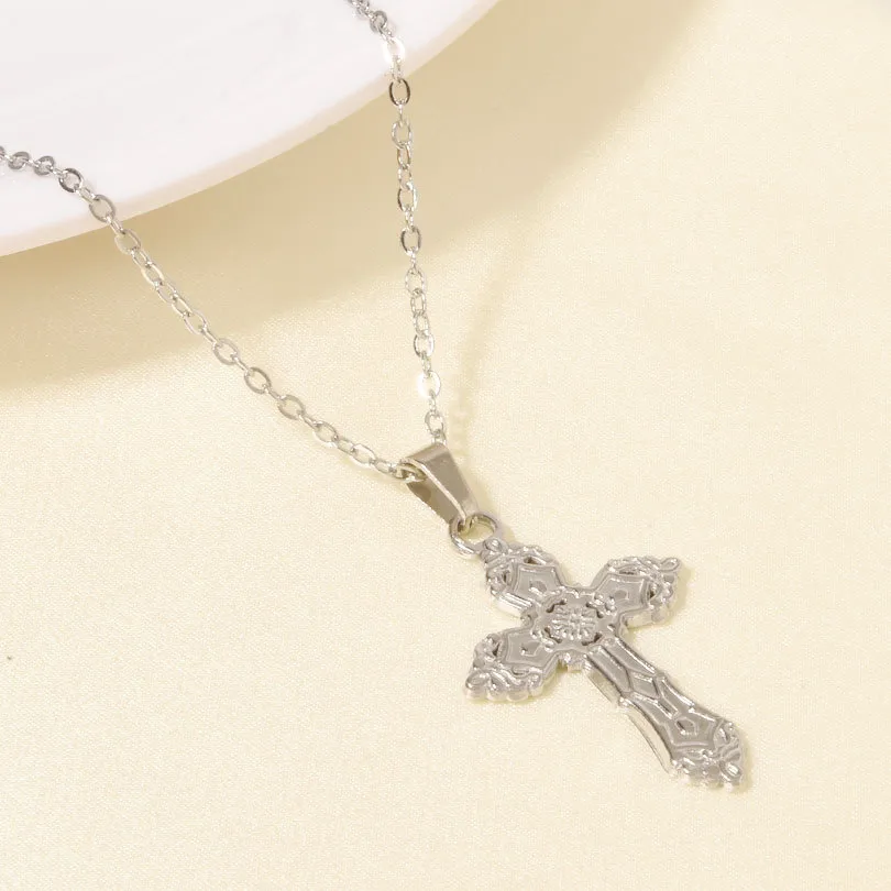 Vacation Simple Style Solid Color 304 Stainless Steel Plating Unisex Pendant Necklace display picture 6