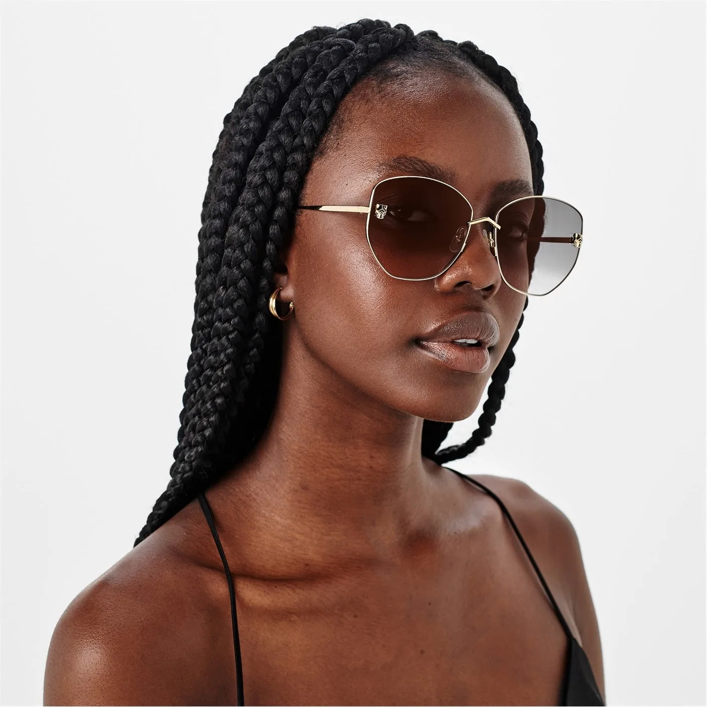 Streetwear Geometric Pc Square Full Frame Glasses display picture 4