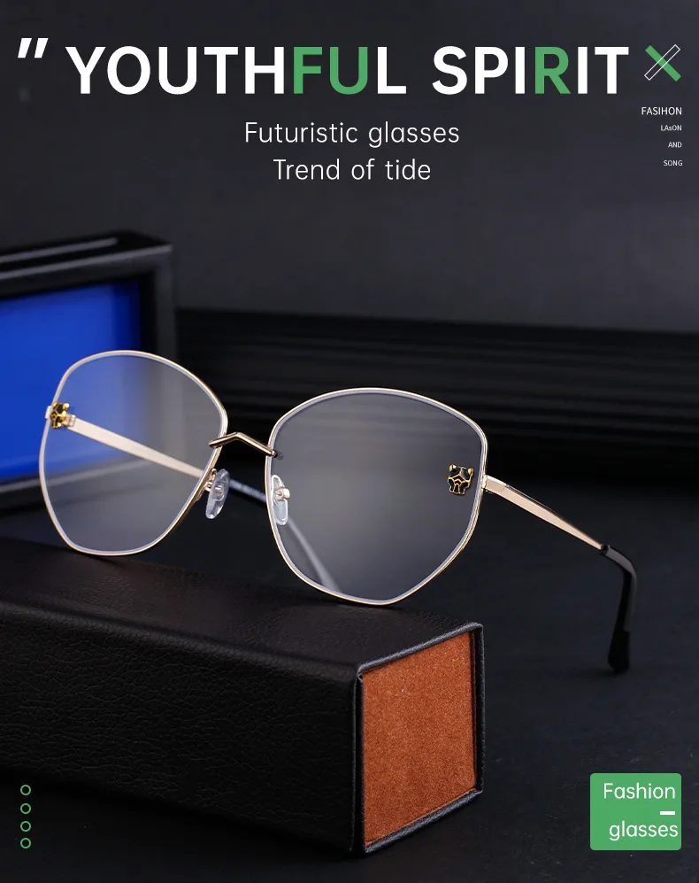 Streetwear Geometric Pc Square Full Frame Glasses display picture 7