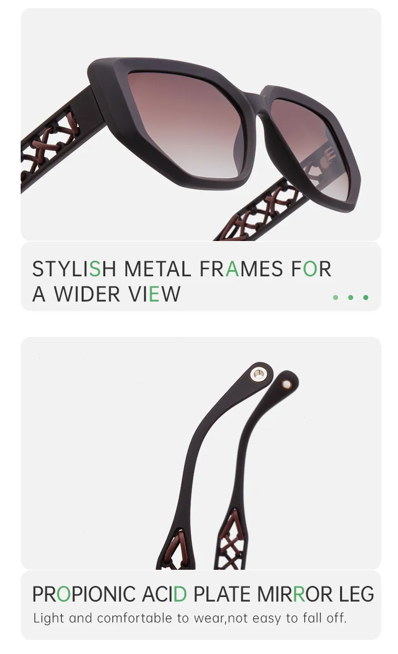 Vacation Simple Style Solid Color Pc Cat Eye Full Frame Glasses display picture 1