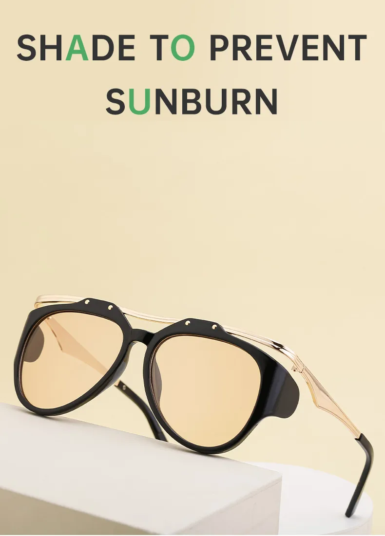 Streetwear Geometric Pc Special-Shaped Mirror Full Frame Glasses display picture 5