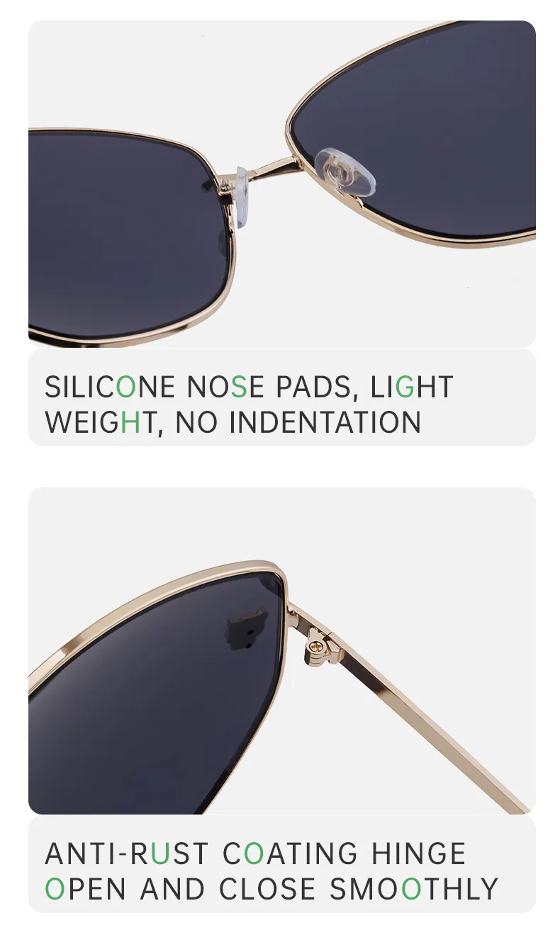 Streetwear Geometric Pc Square Full Frame Glasses display picture 14