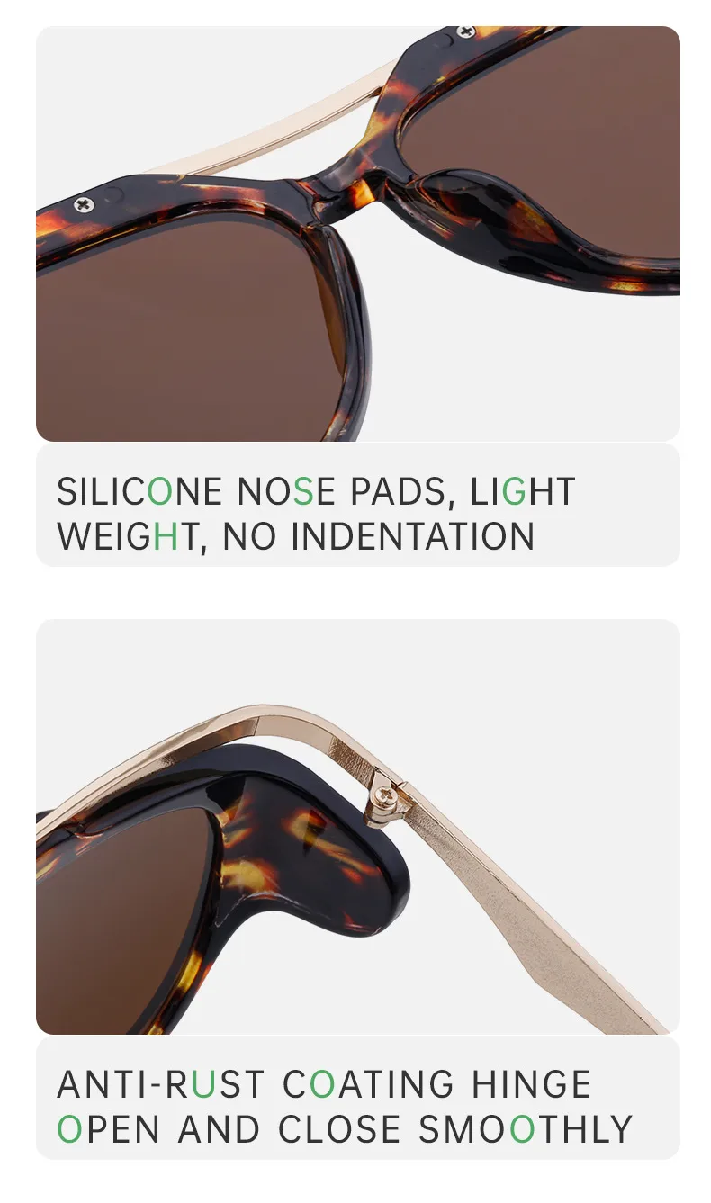 Streetwear Geometric Pc Special-Shaped Mirror Full Frame Glasses display picture 10