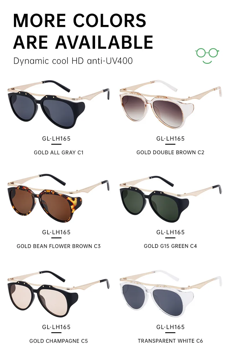 Streetwear Geometric Pc Special-Shaped Mirror Full Frame Glasses display picture 11