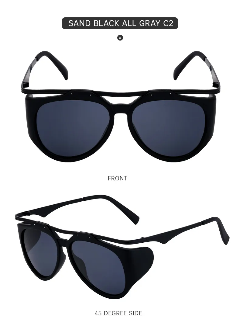 Streetwear Geometric Pc Special-Shaped Mirror Full Frame Glasses display picture 22