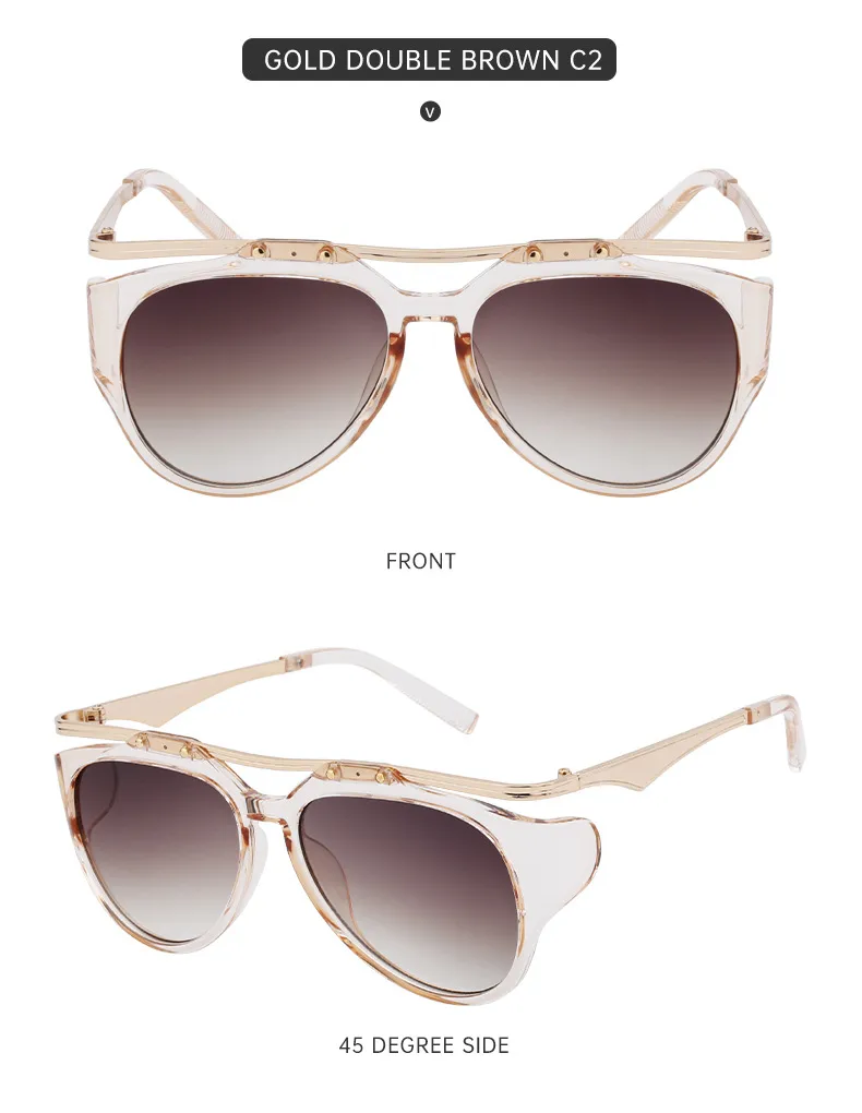 Streetwear Geometric Pc Special-Shaped Mirror Full Frame Glasses display picture 14