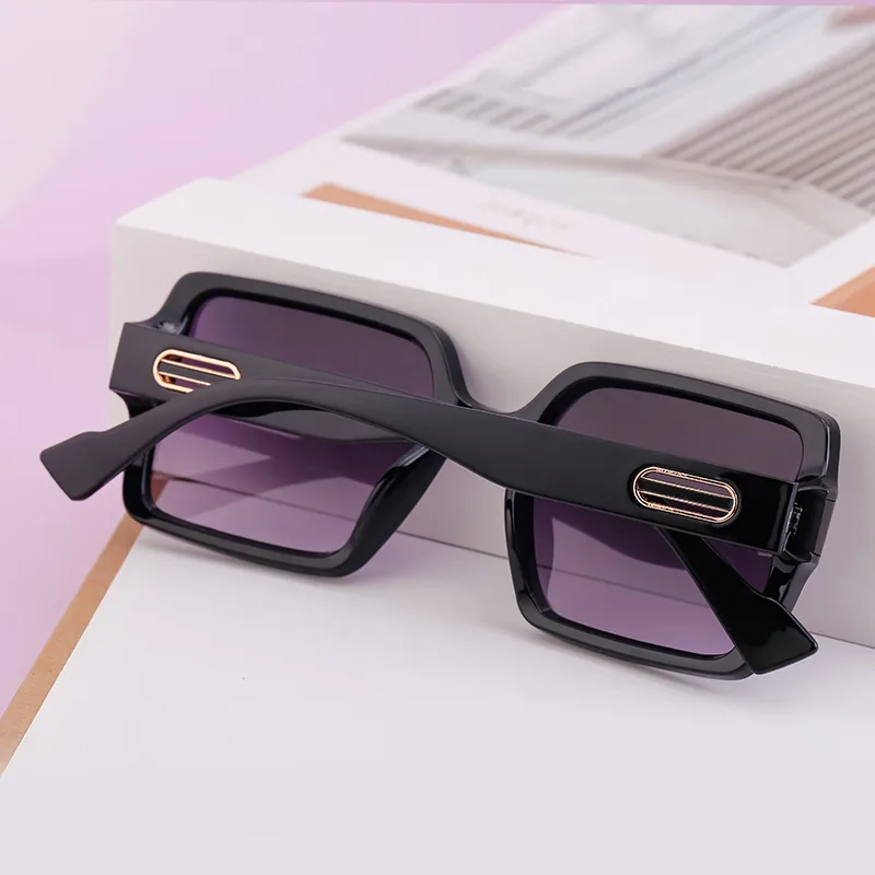 Streetwear Geometric Pc Square Full Frame Glasses display picture 3