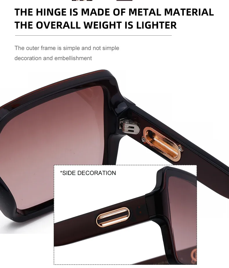 Streetwear Geometric Pc Square Full Frame Glasses display picture 9
