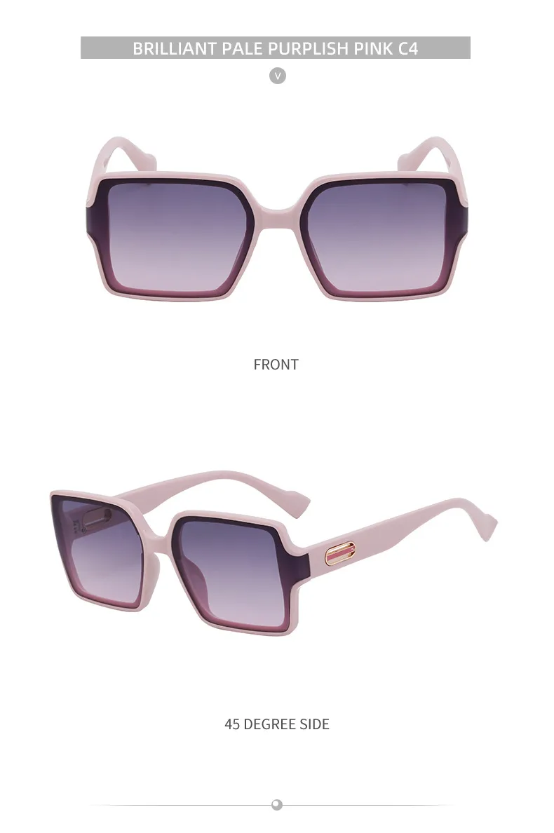 Streetwear Geometric Pc Square Full Frame Glasses display picture 17