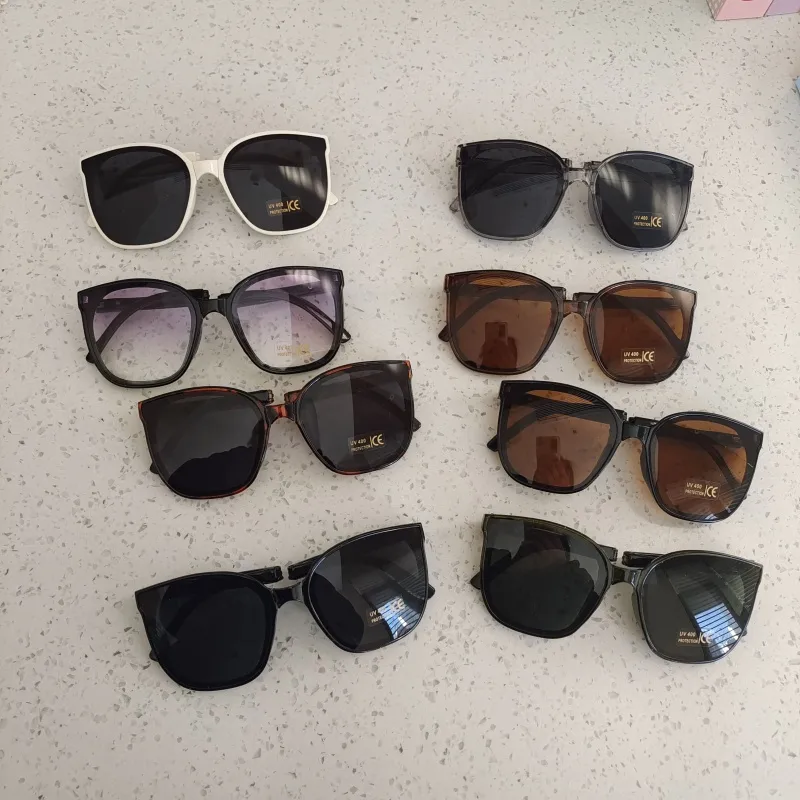 IG Style Casual Vacation Square Pc Resin Square Full Frame Glasses display picture 1