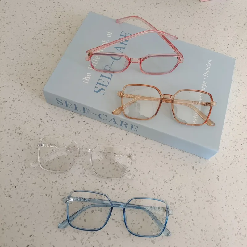 Casual Cute Vacation Square Pc Resin Square Full Frame Glasses display picture 5