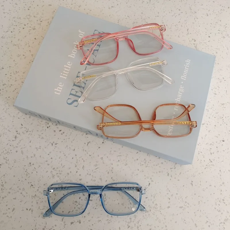 Casual Cute Vacation Square Pc Resin Square Full Frame Glasses display picture 6