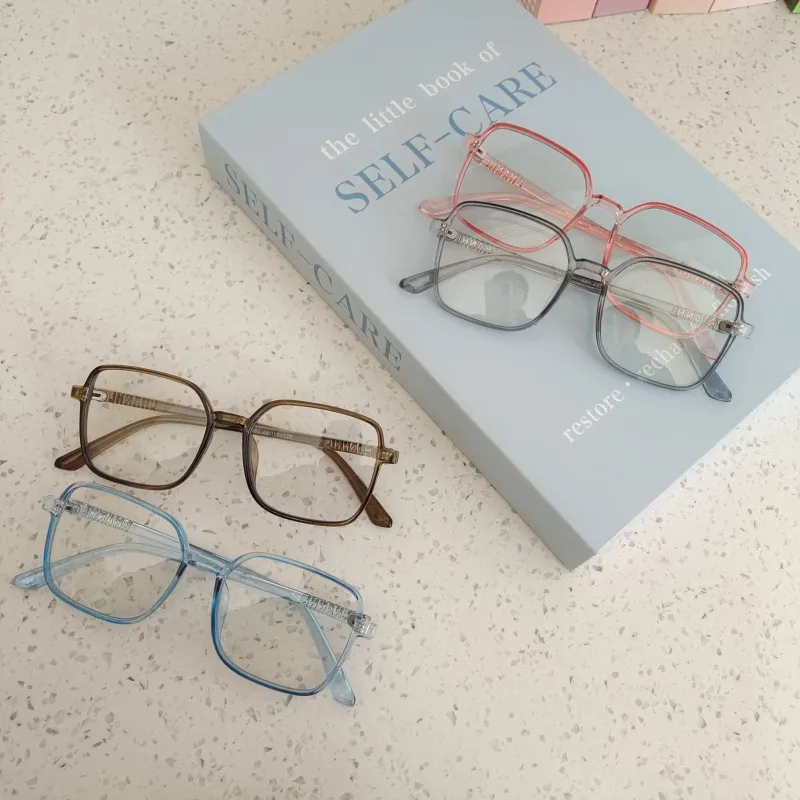 Casual Cute Vacation Square Pc Resin Square Full Frame Glasses display picture 4