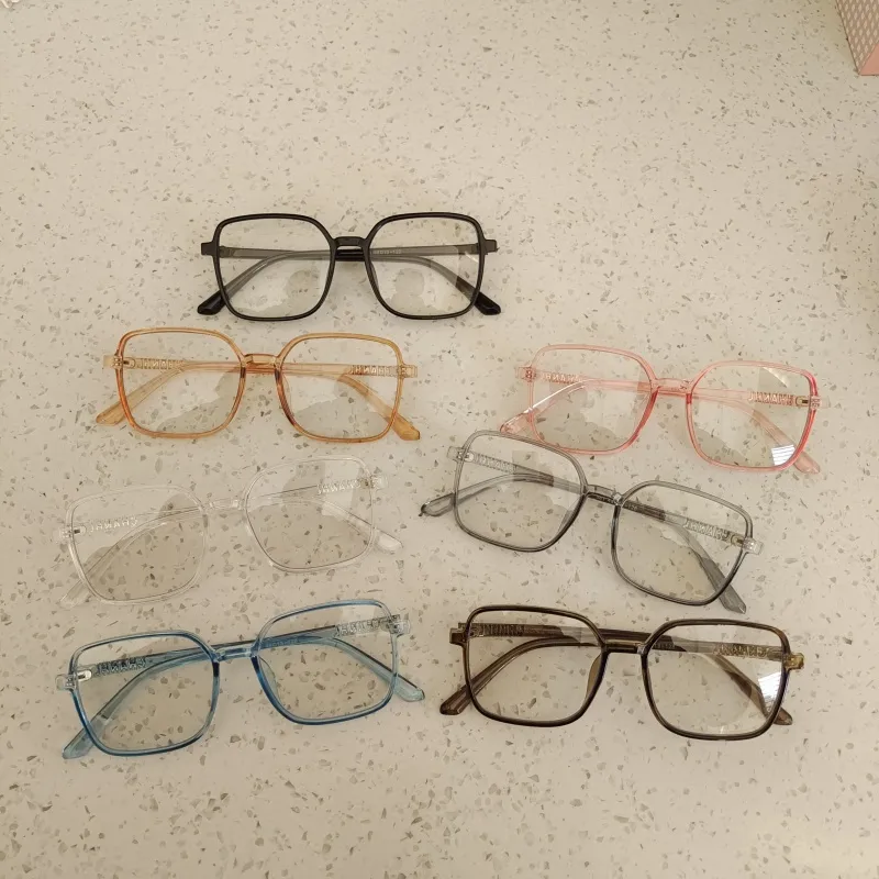 Casual Cute Vacation Square Pc Resin Square Full Frame Glasses display picture 1