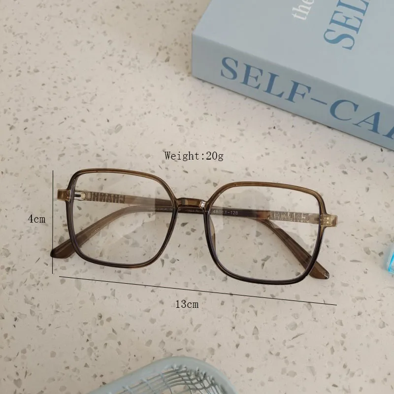 Casual Cute Vacation Square Pc Resin Square Full Frame Glasses display picture 8