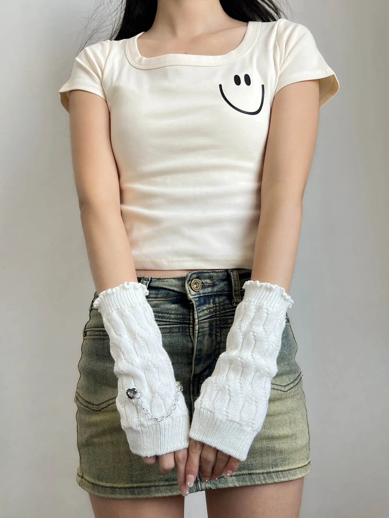 Women's Classic Style Solid Color Arm Sleeves display picture 1