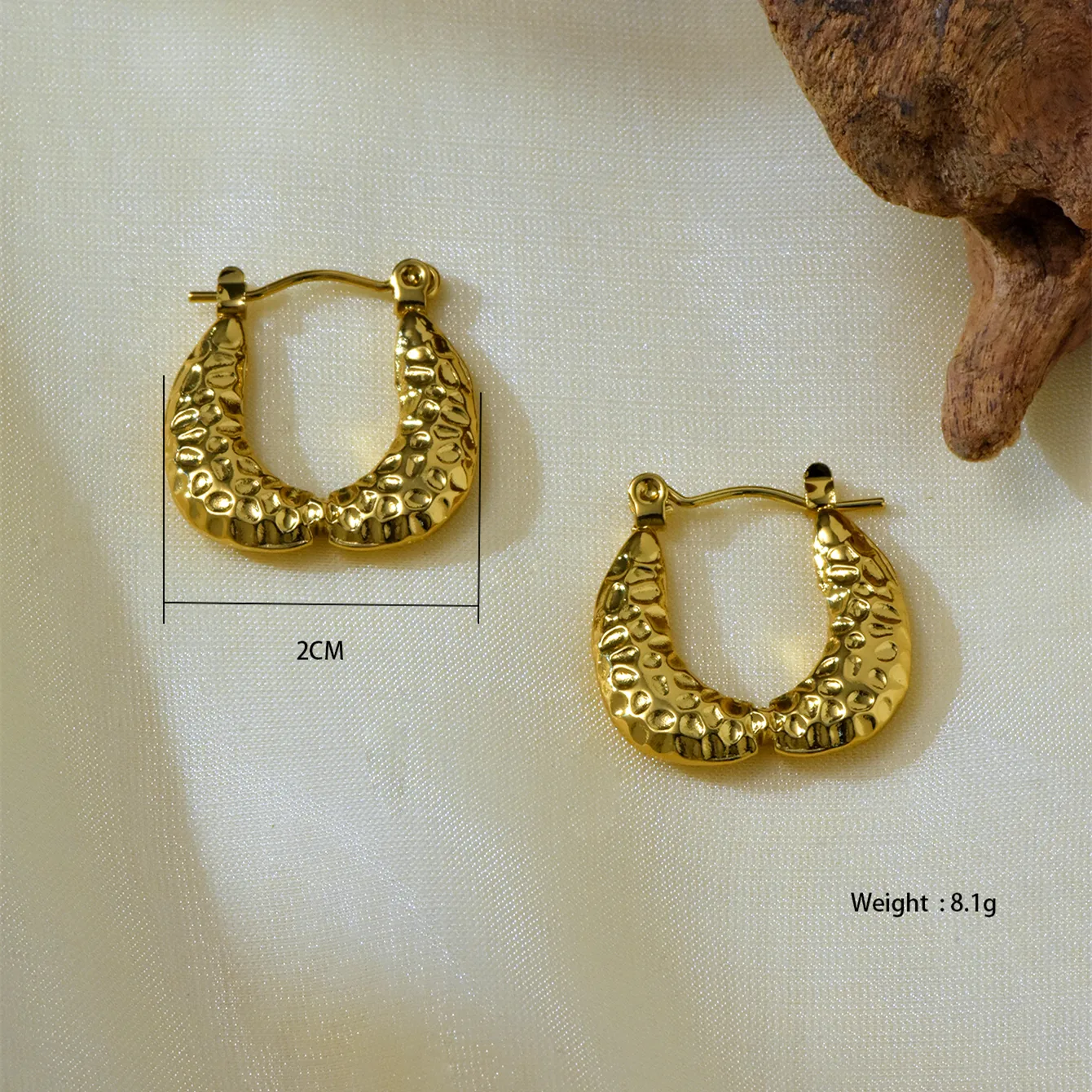 1 Pair 6 Pairs Elegant Irregular Asymmetrical 304 Stainless Steel 18K Gold Plated Earrings display picture 8