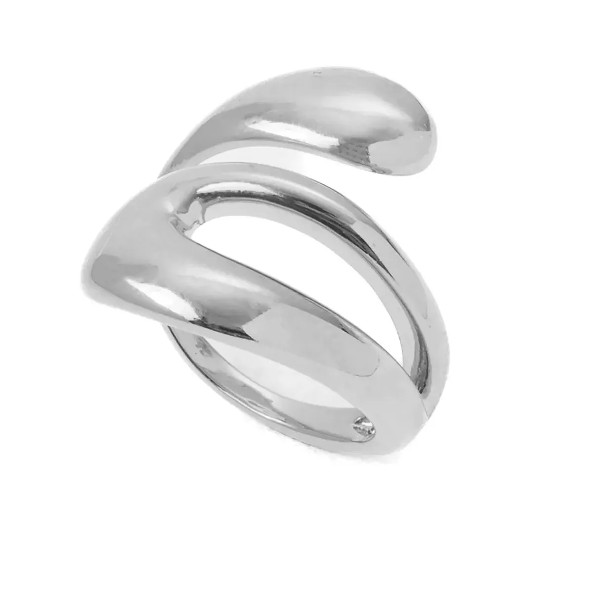 Simple Style Classic Style Irregular Solid Color 304 Stainless Steel 18K Gold Plated Unisex Rings display picture 1