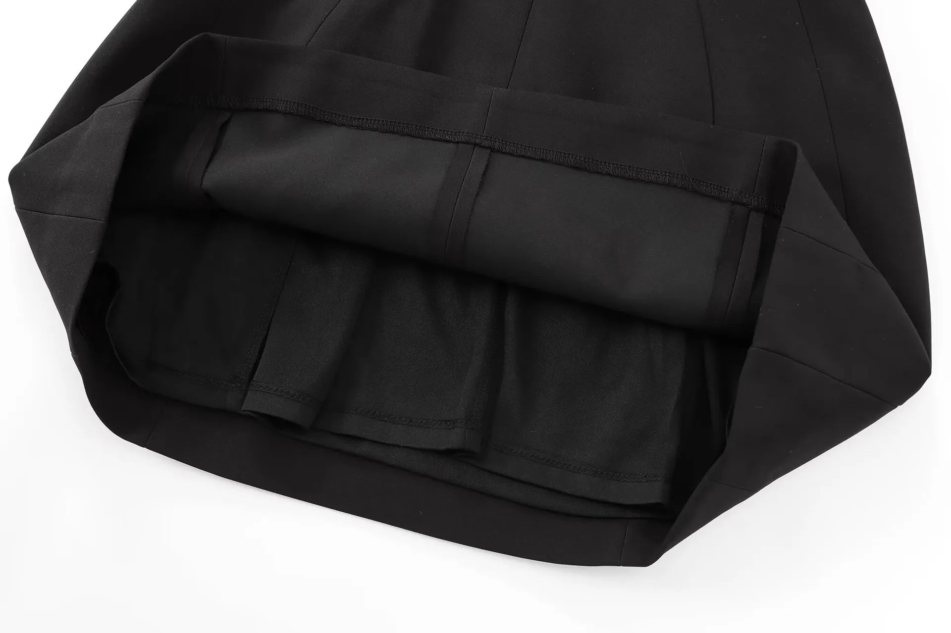 Women's Hip Skirt Sexy Strapless Sleeveless Solid Color Above Knee Holiday Banquet Selfie display picture 10