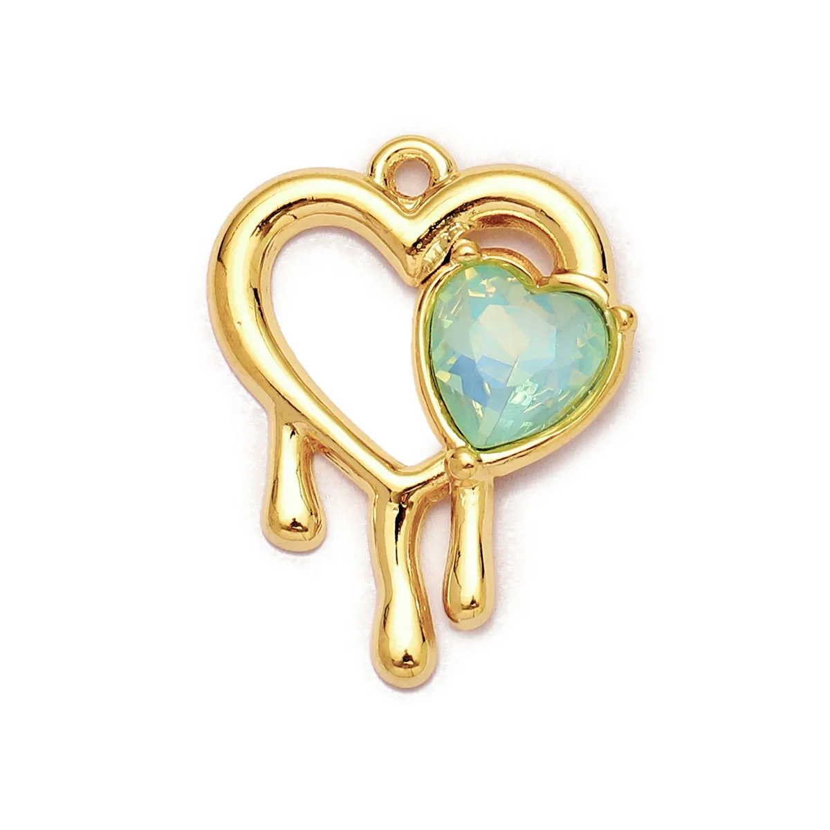 Simple Style Moon Heart Shape Butterfly 304 Stainless Steel Plating DIY Jewelry Accessories display picture 3