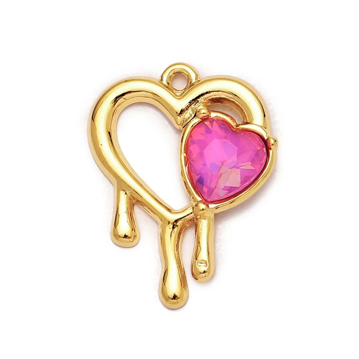 Simple Style Moon Heart Shape Butterfly 304 Stainless Steel Plating DIY Jewelry Accessories display picture 7