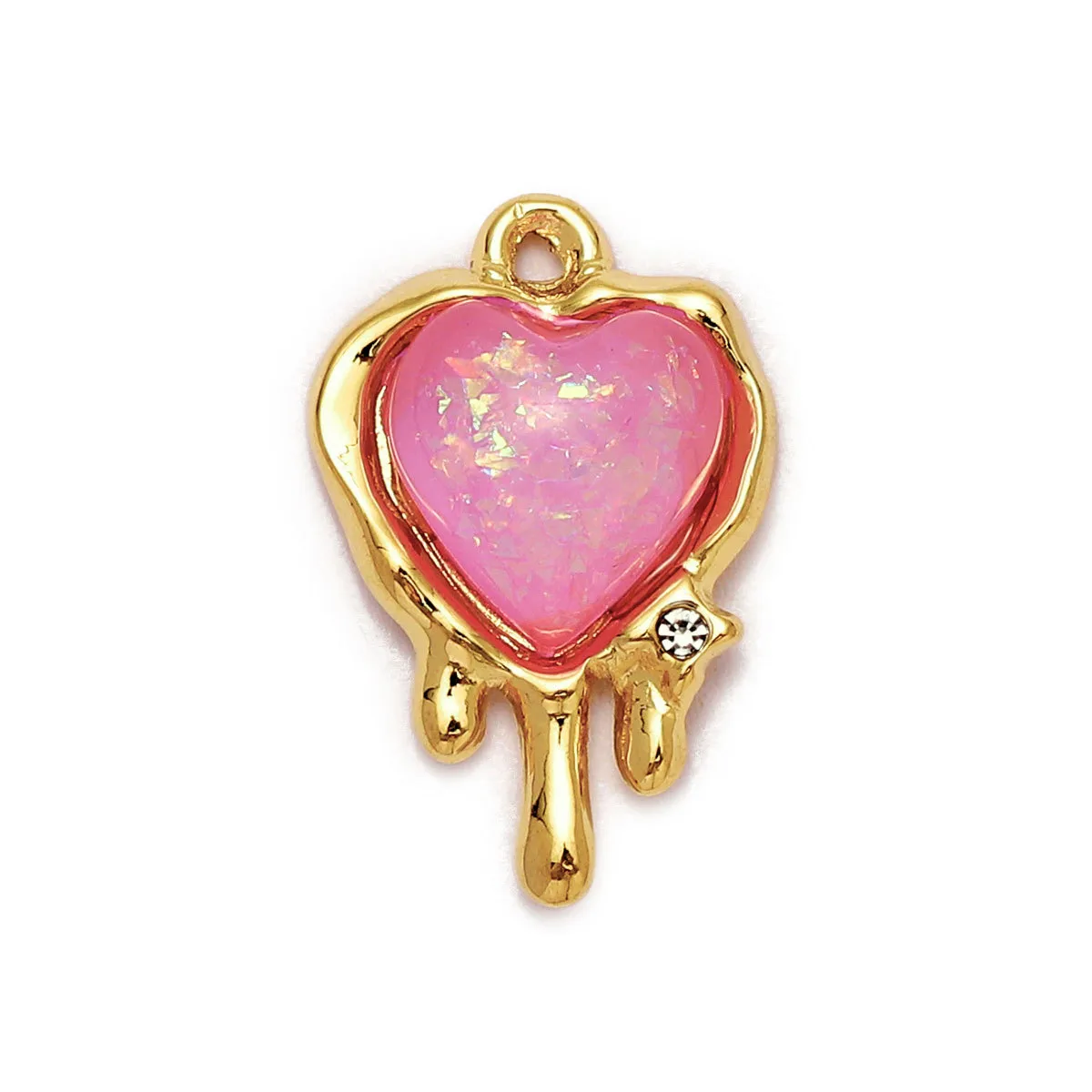 Simple Style Moon Heart Shape Butterfly 304 Stainless Steel Plating DIY Jewelry Accessories display picture 13