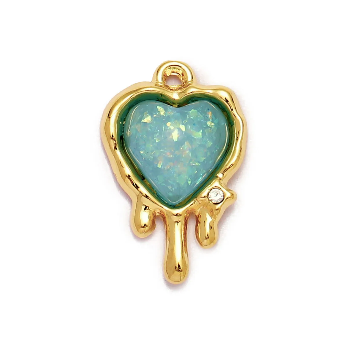 Simple Style Moon Heart Shape Butterfly 304 Stainless Steel Plating DIY Jewelry Accessories display picture 15
