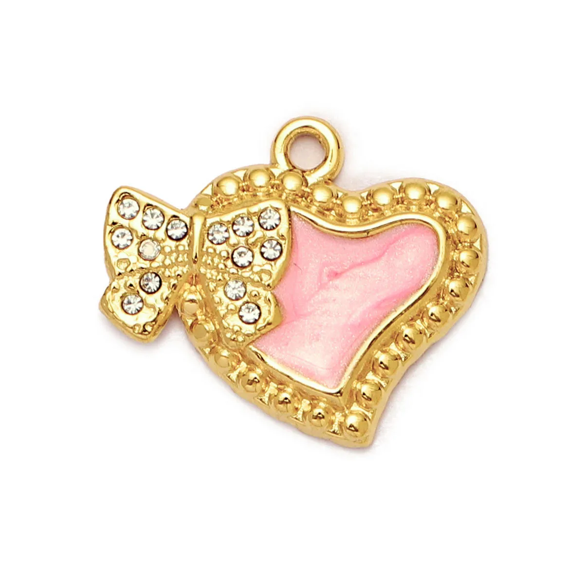 Simple Style Moon Heart Shape Butterfly 304 Stainless Steel Plating DIY Jewelry Accessories display picture 21