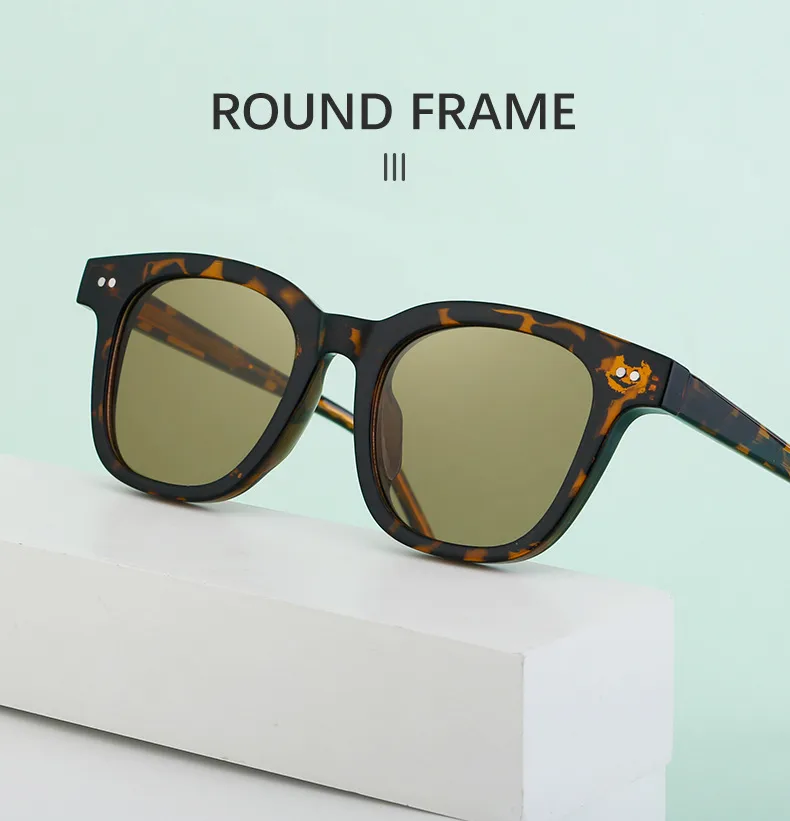 Modern Style Classic Style Geometric Pc Square Full Frame Glasses display picture 6