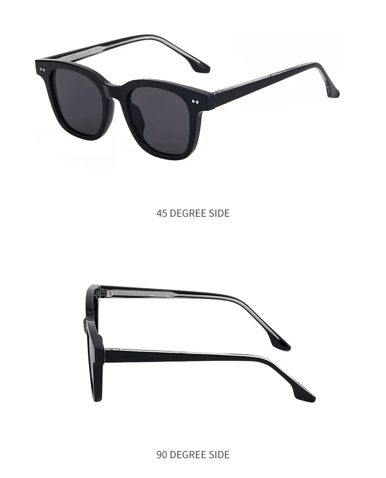 Modern Style Classic Style Geometric Pc Square Full Frame Glasses display picture 15