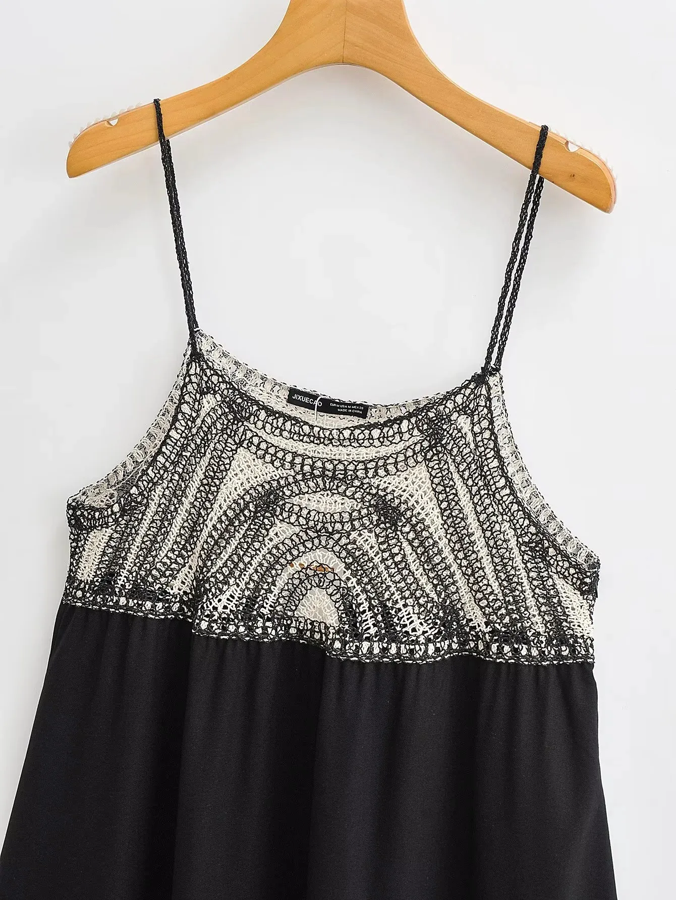 Women's Strap Dress Sexy Strap Patchwork Sleeveless Color Block Above Knee Casual Holiday Party display picture 3